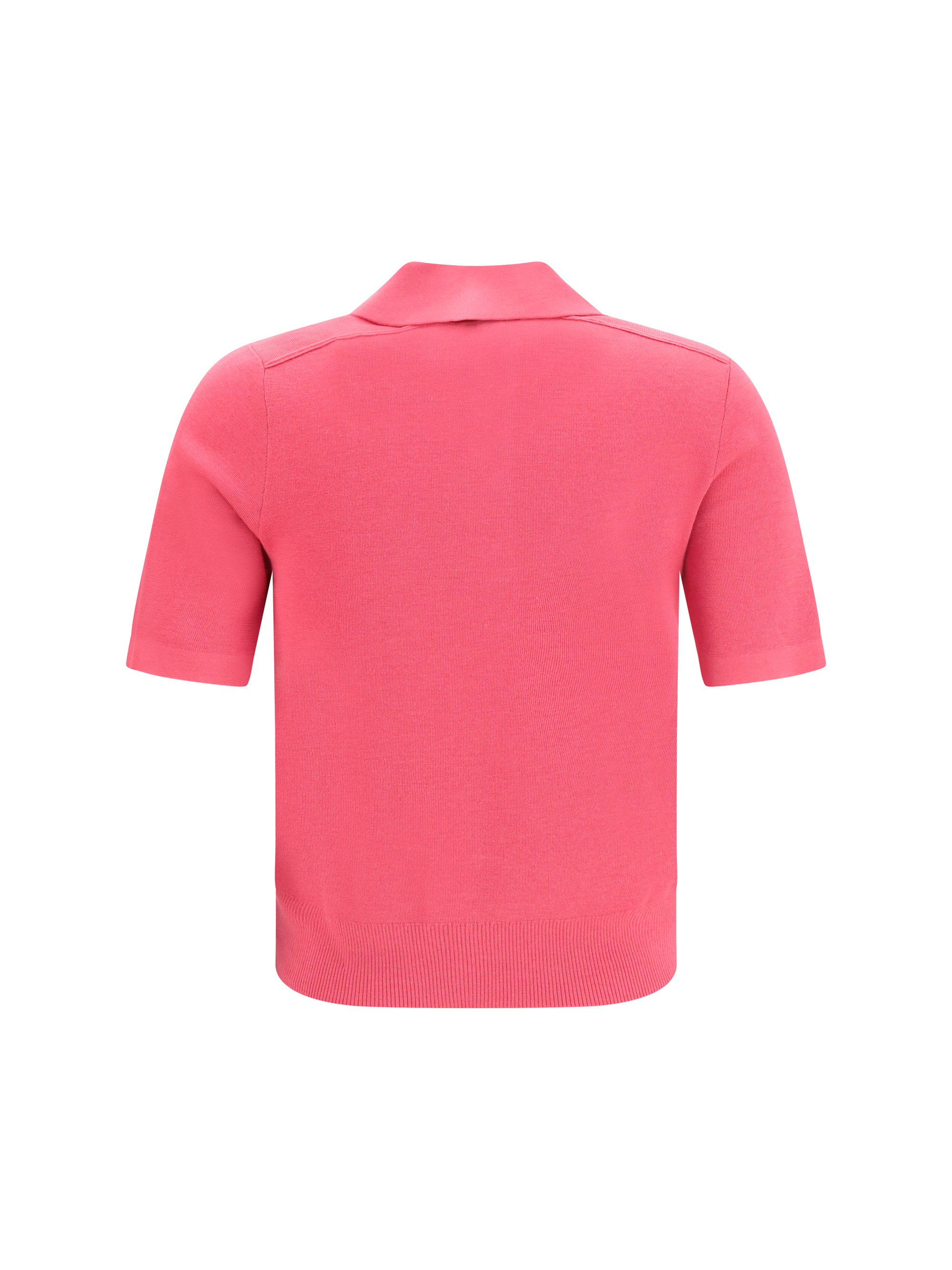 Wool Polo with Check details