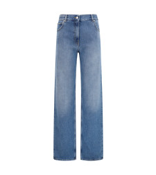 Straight-leg Jeans in denim