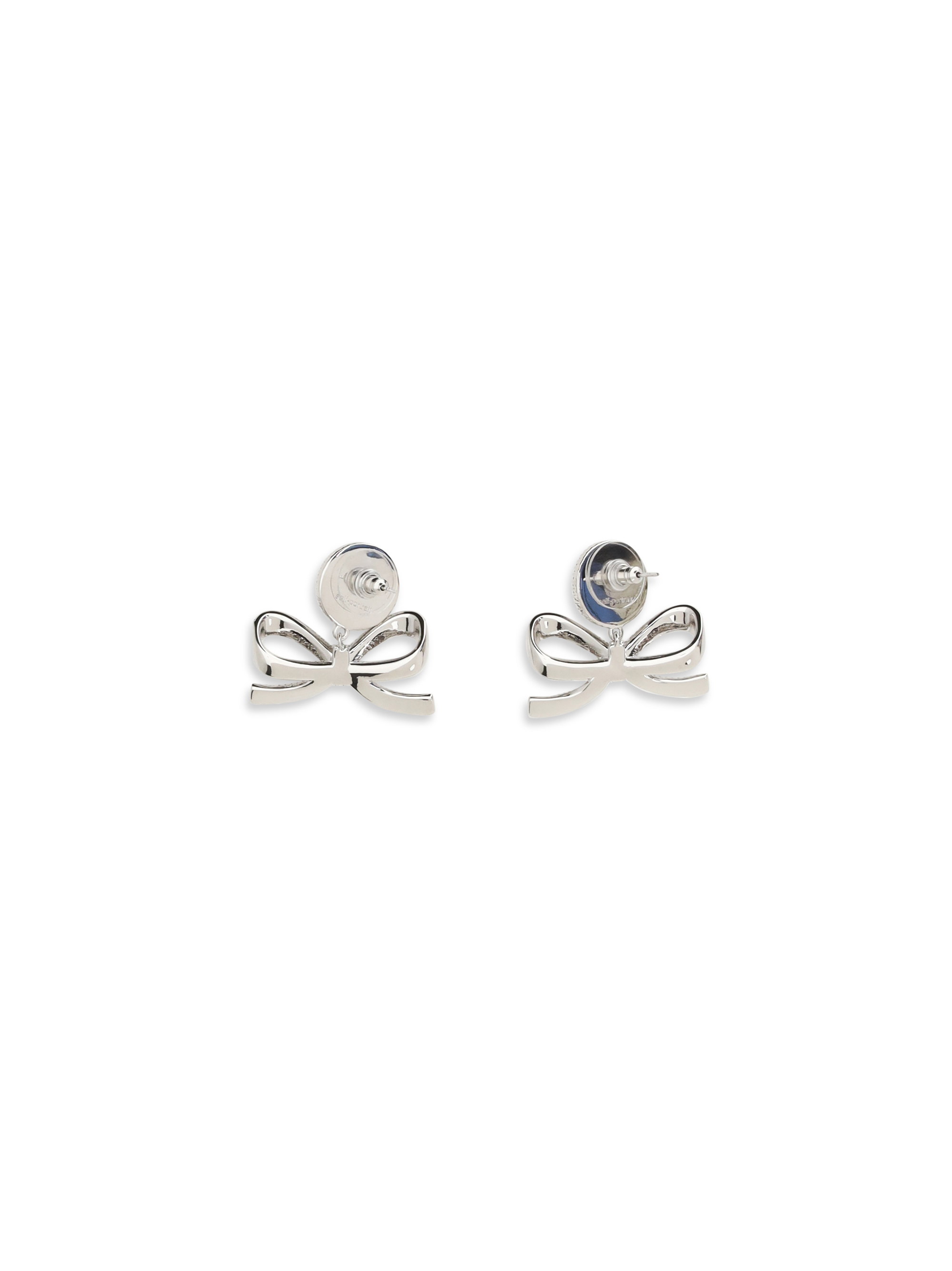 Pearl bow drop Earrings