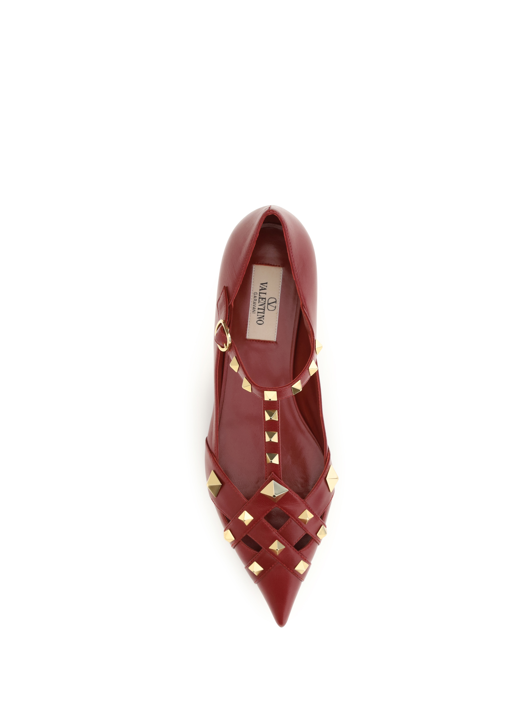 Studdy Ballerinas in kidskin