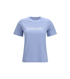 Embroidered logo cotton T-shirt