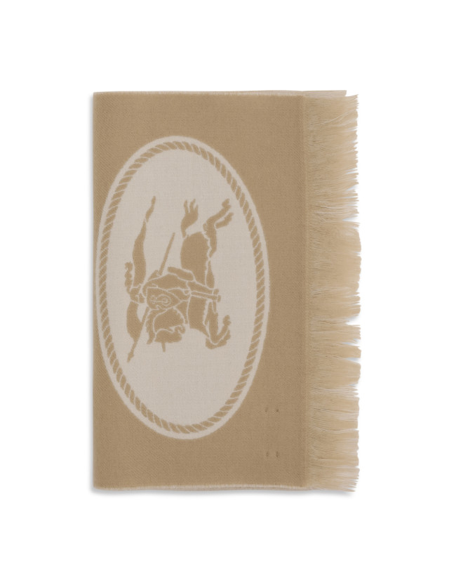 Logo wool Scarf