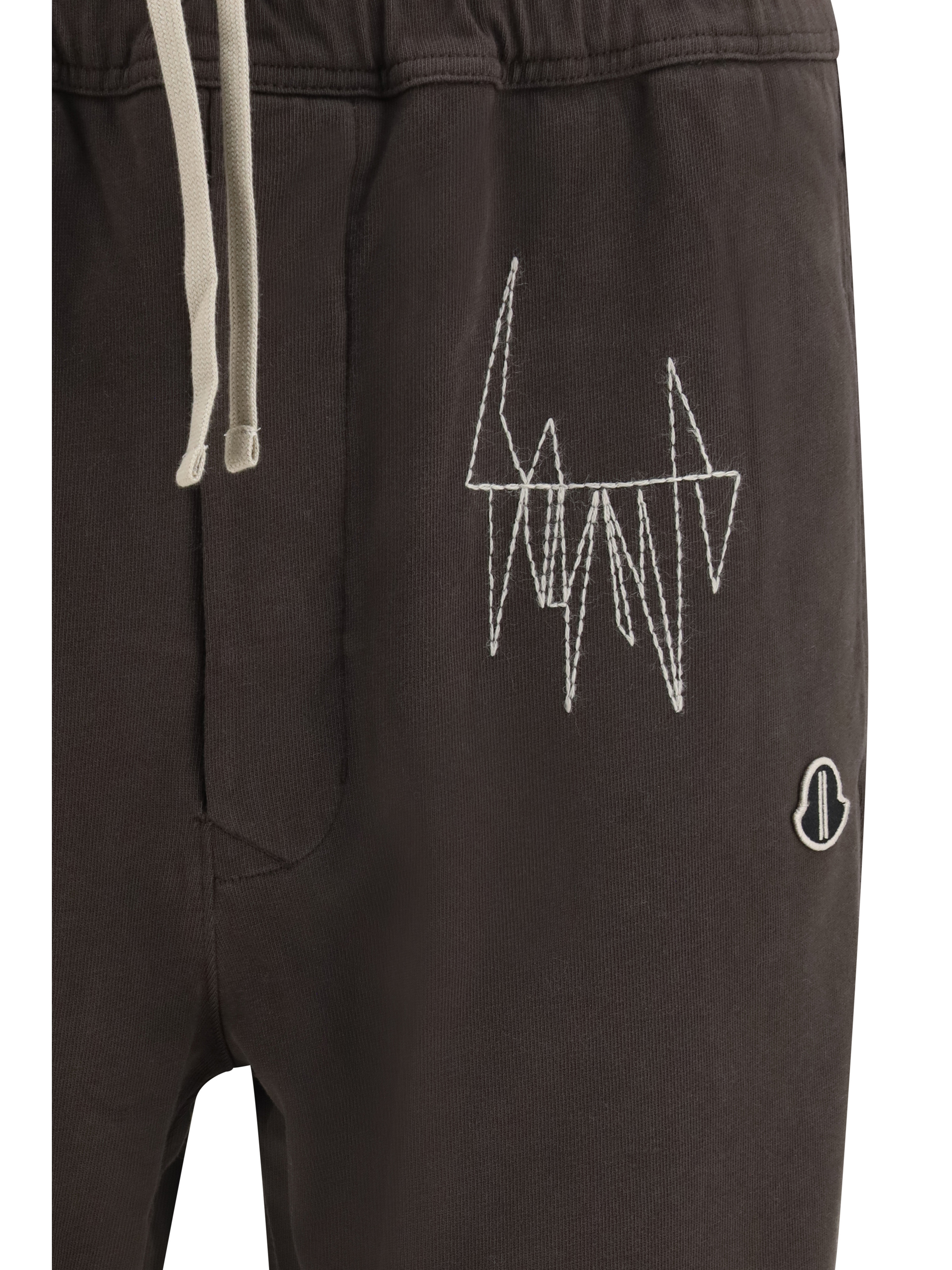 Cotton Sweatpants Moncler + Rick Owens
