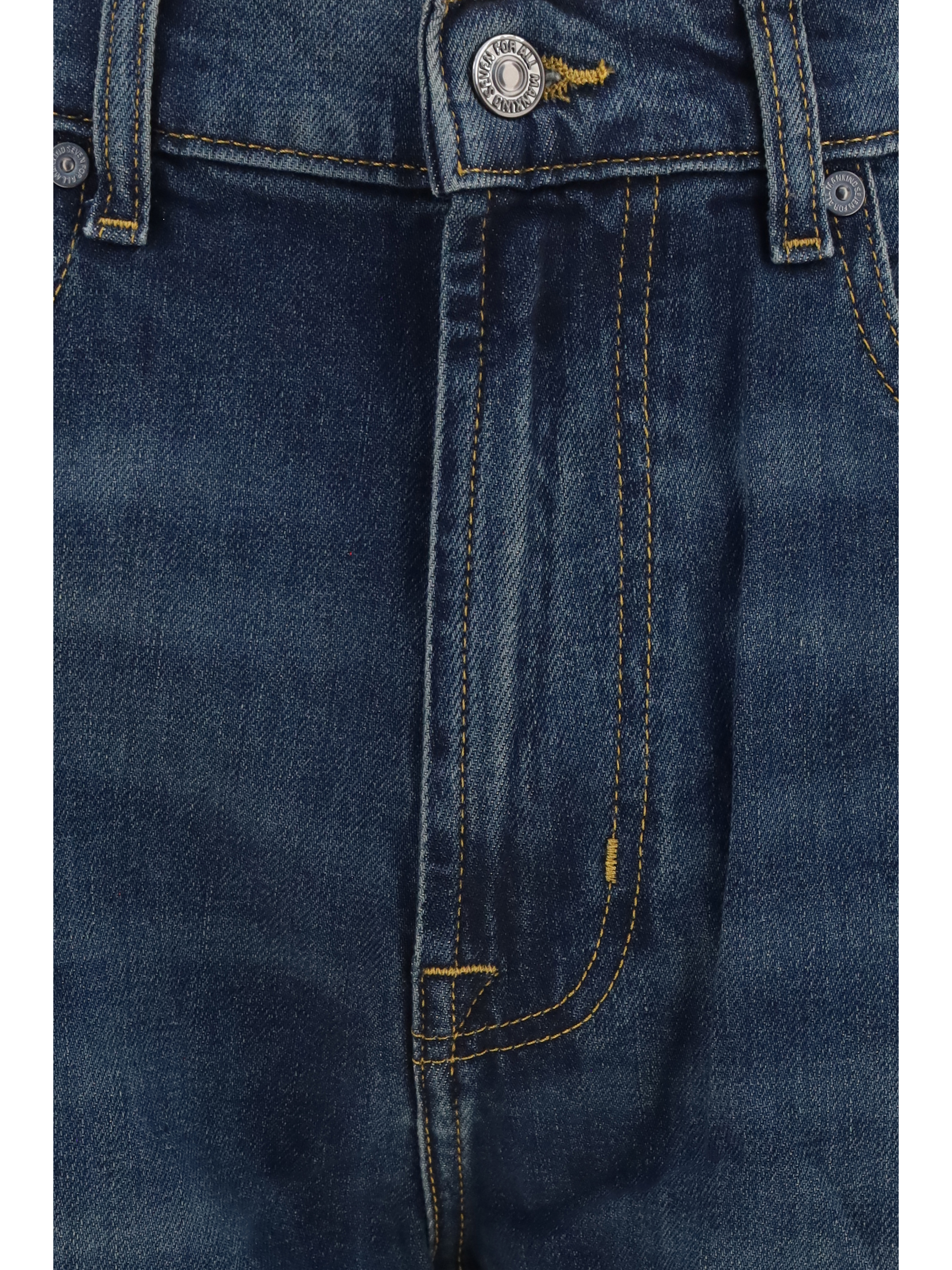 Straight-leg denim Jeans