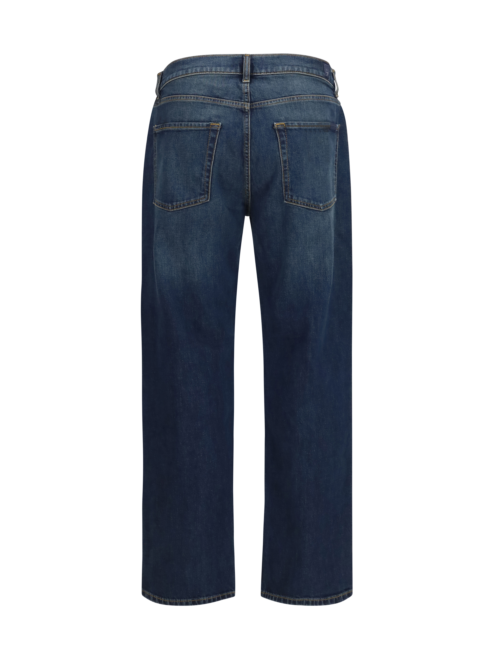 Straight-leg denim Jeans