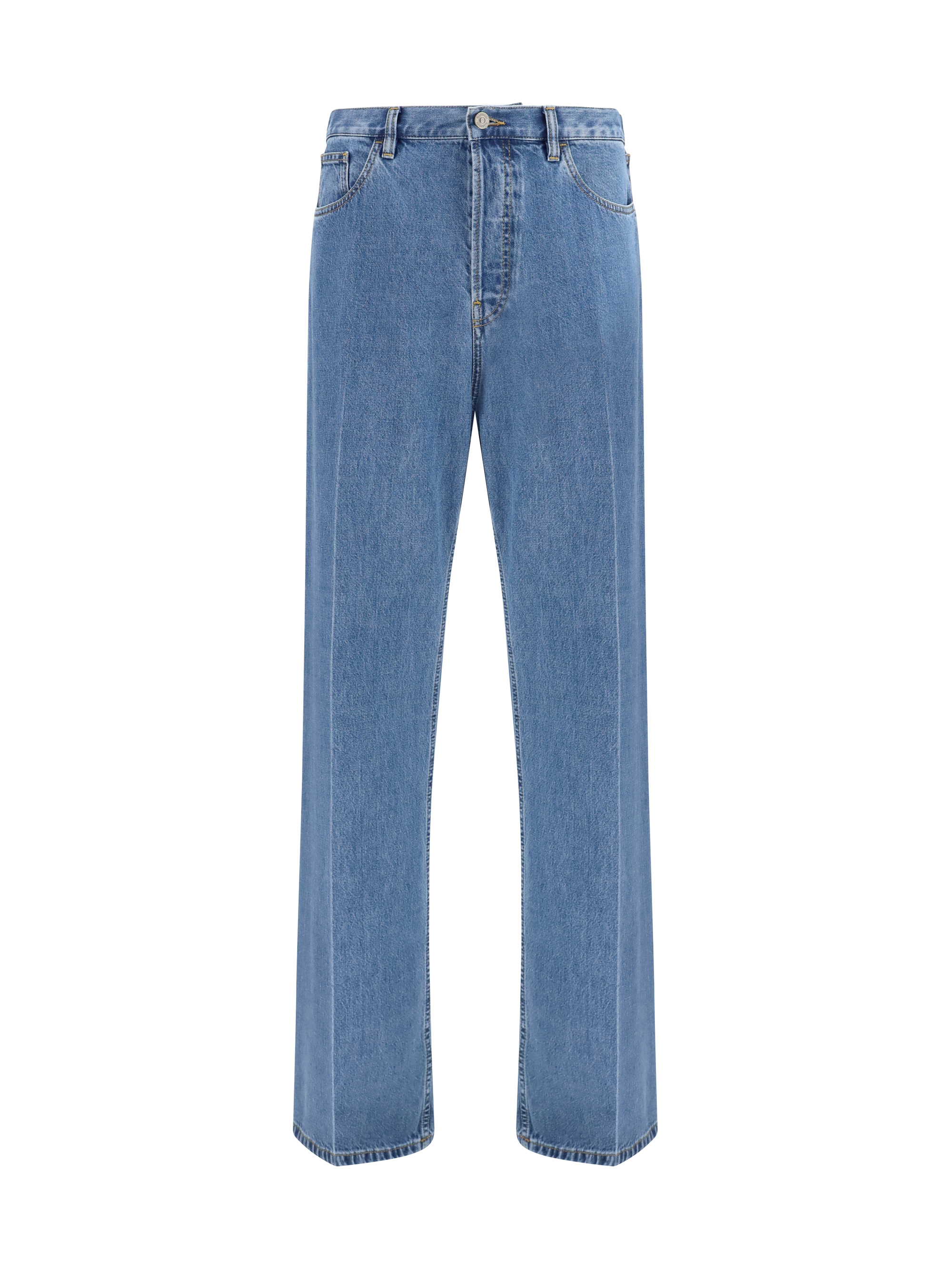Straight-leg denim Jeans
