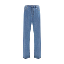 Straight-leg denim Jeans
