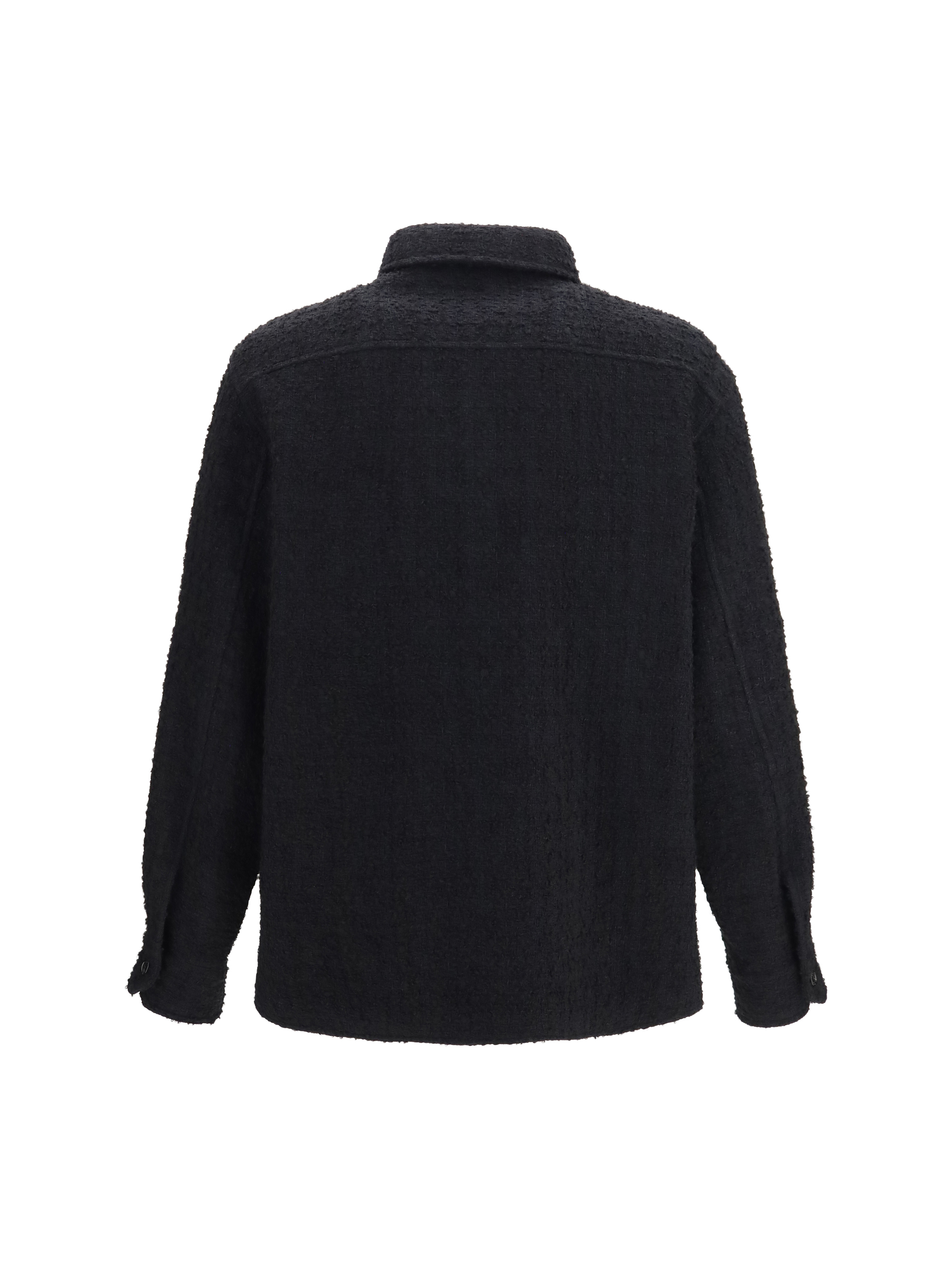 Textured high-neck Jacket