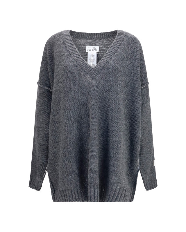 Oversized V-neck Sweater