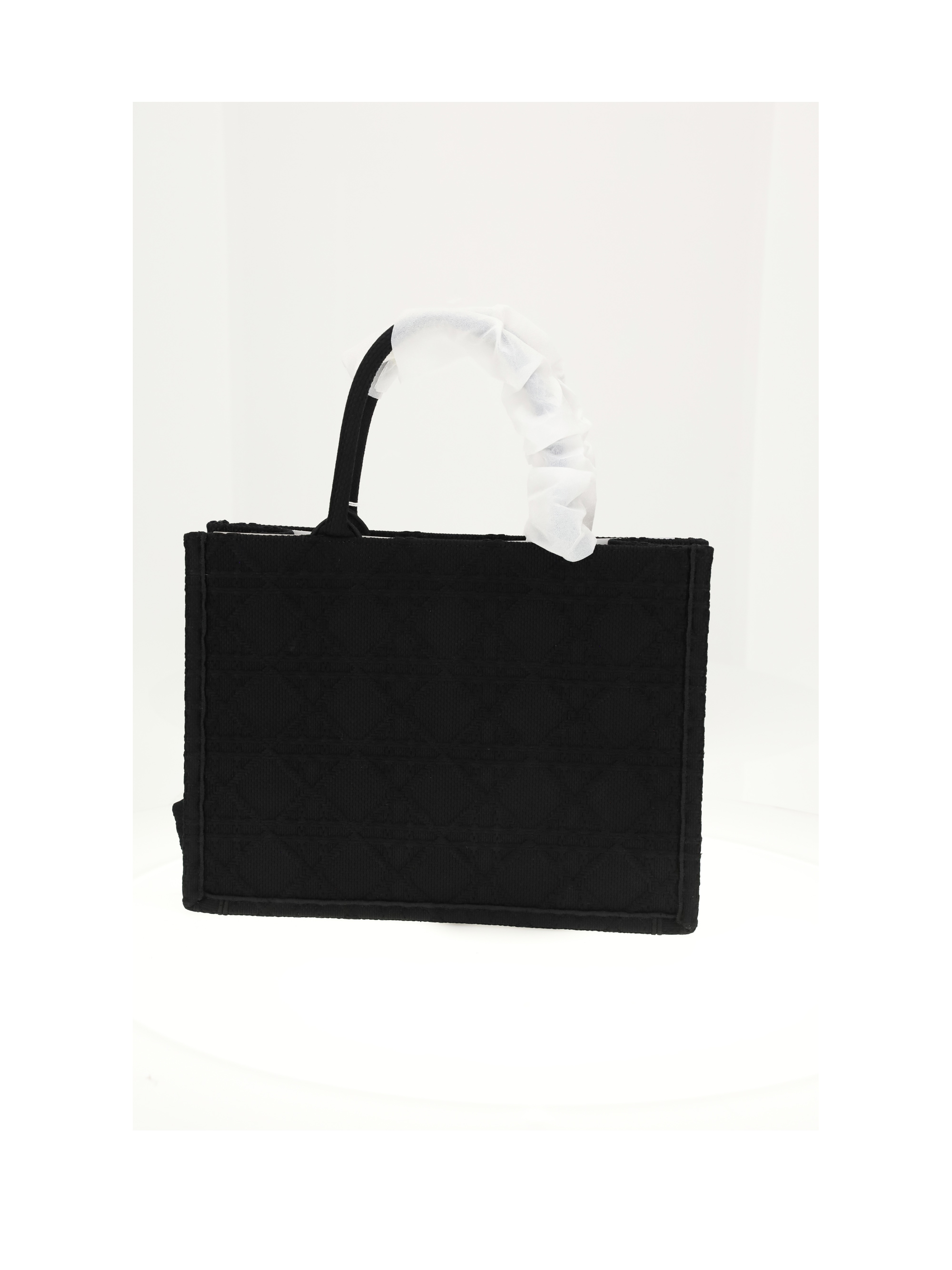 MEDIUM BOOKTOTE RAFFIA CANNAGE WITH LADY