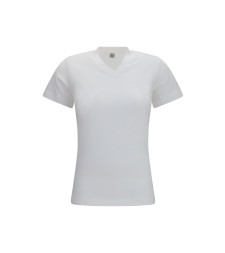 V-neck cotton jersey T-shirt