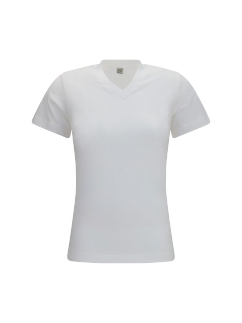 V-neck cotton jersey T-shirt