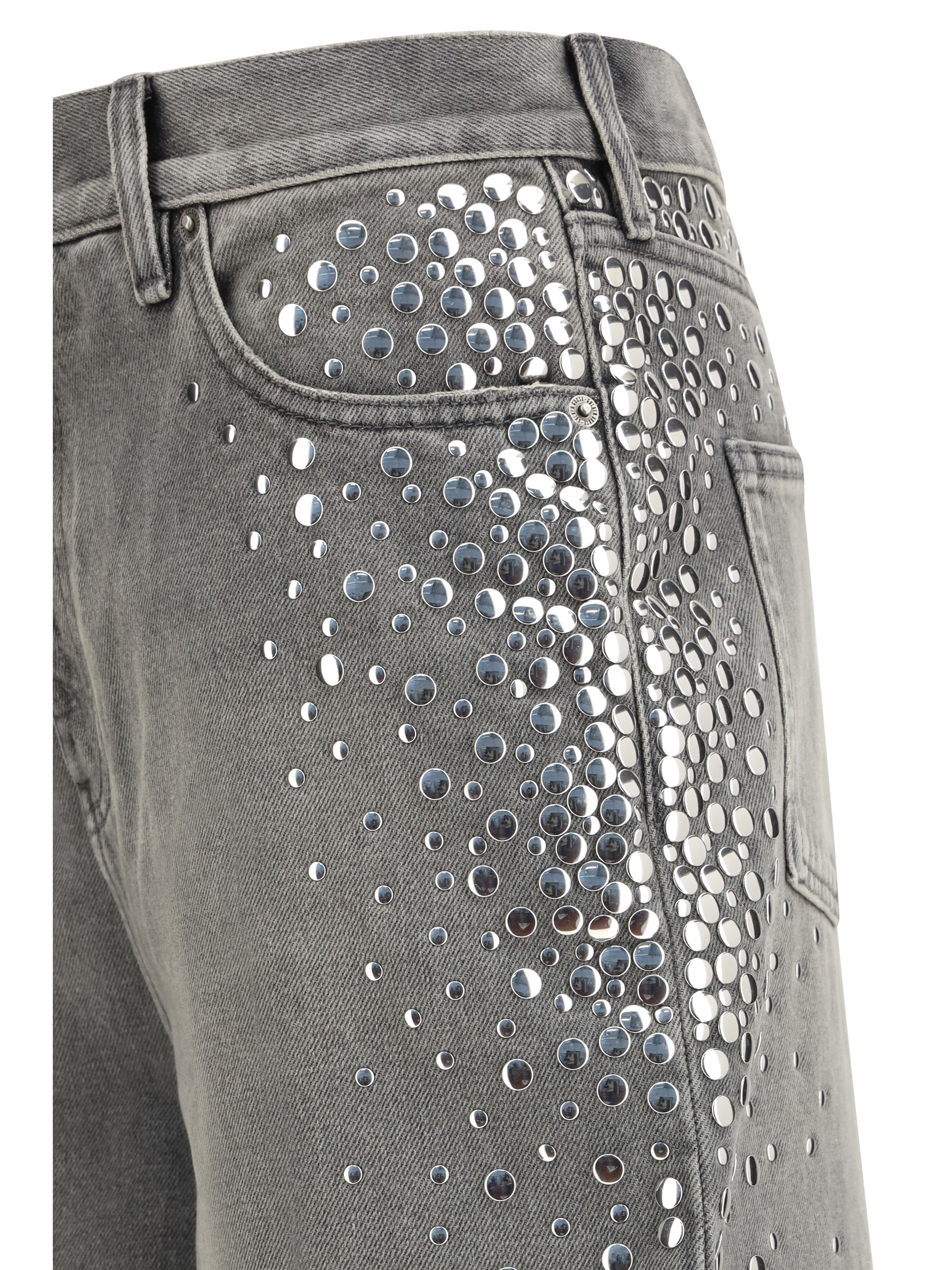 Melody stud degraded Jeans