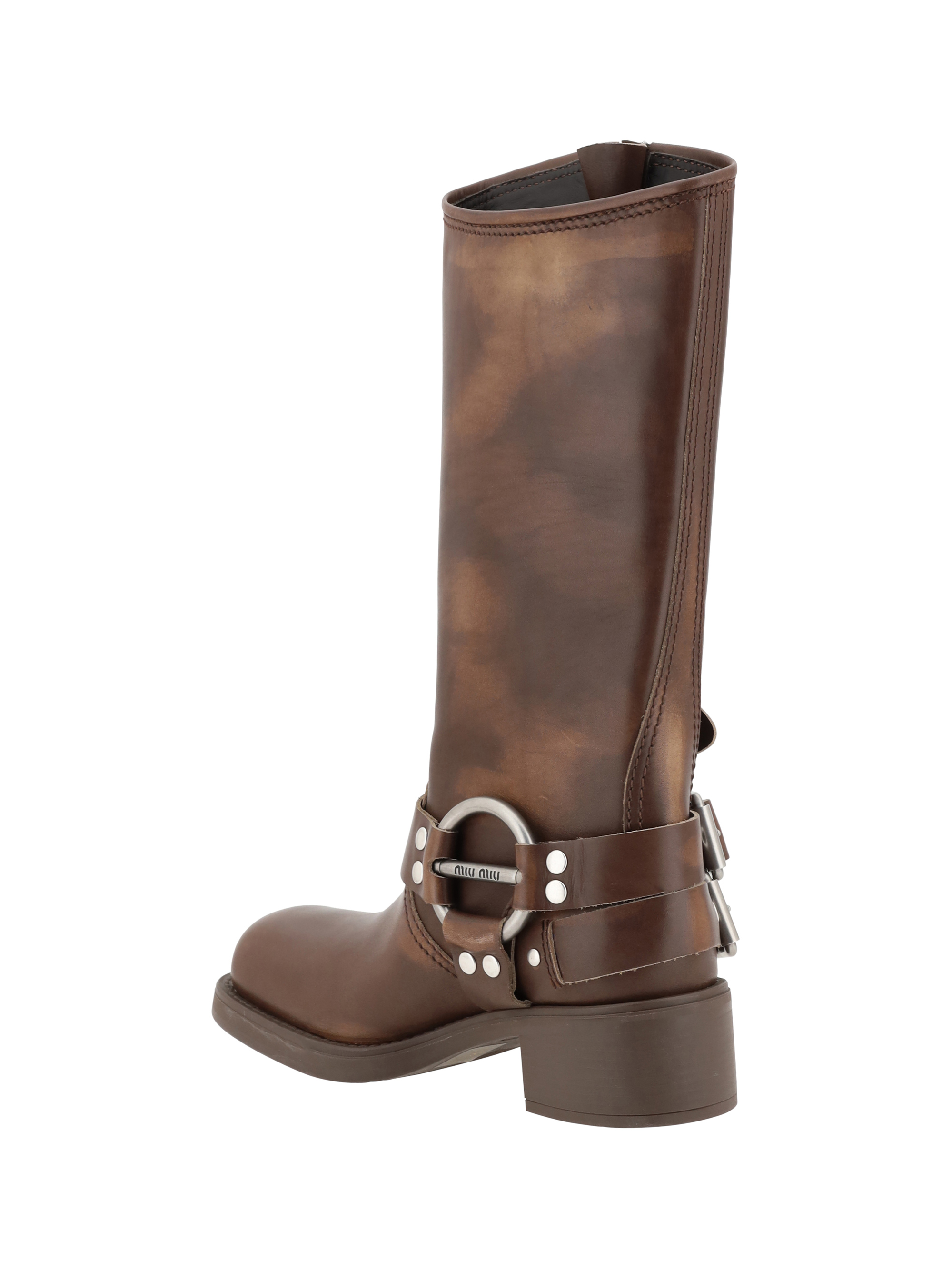 Leather Boots