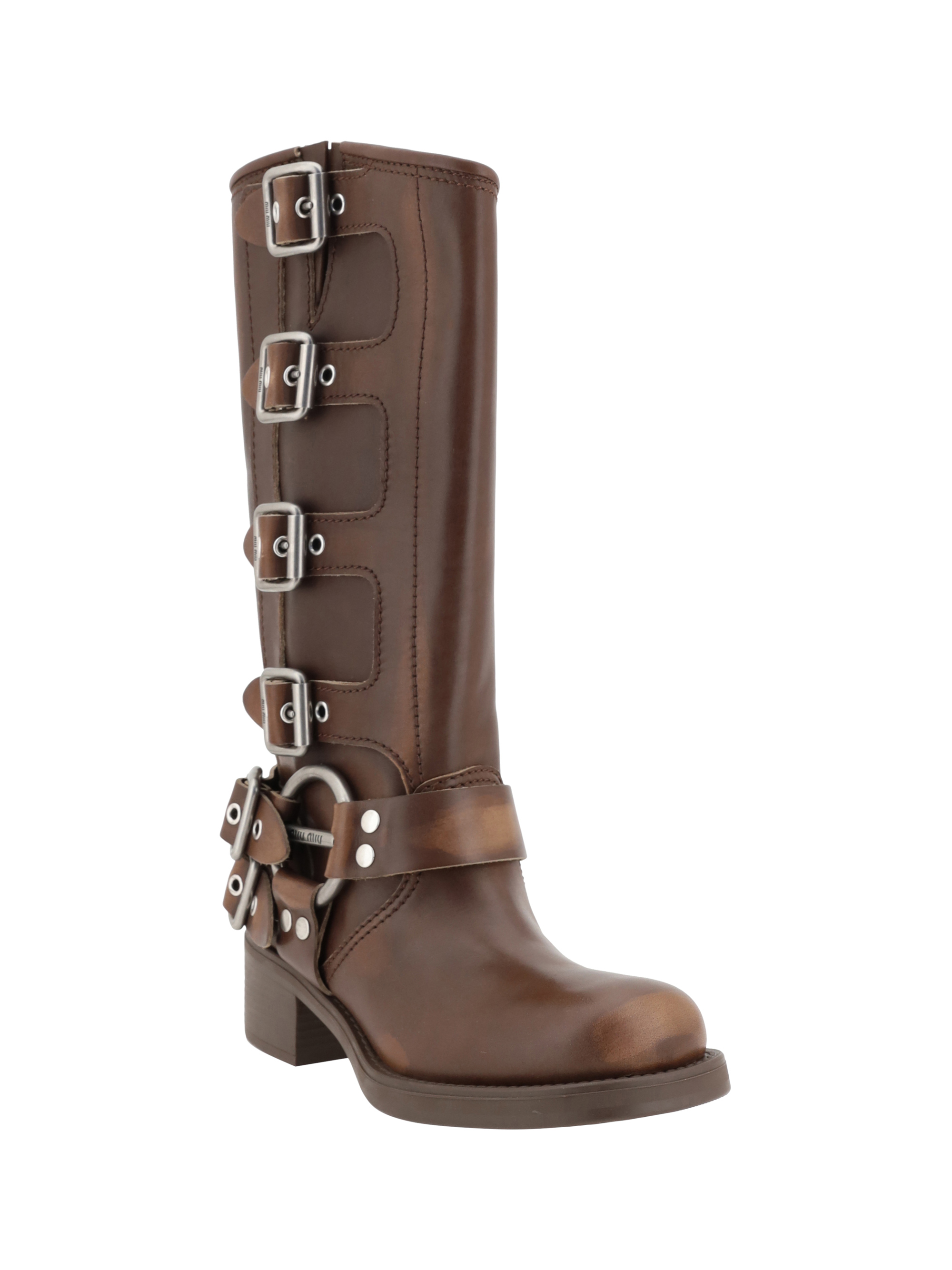 Leather Boots