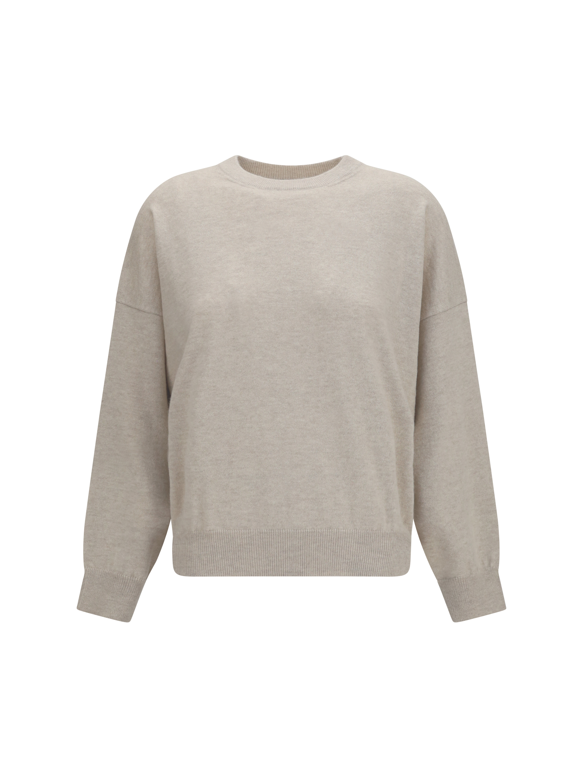 Cashmere Sweater with Monili chain