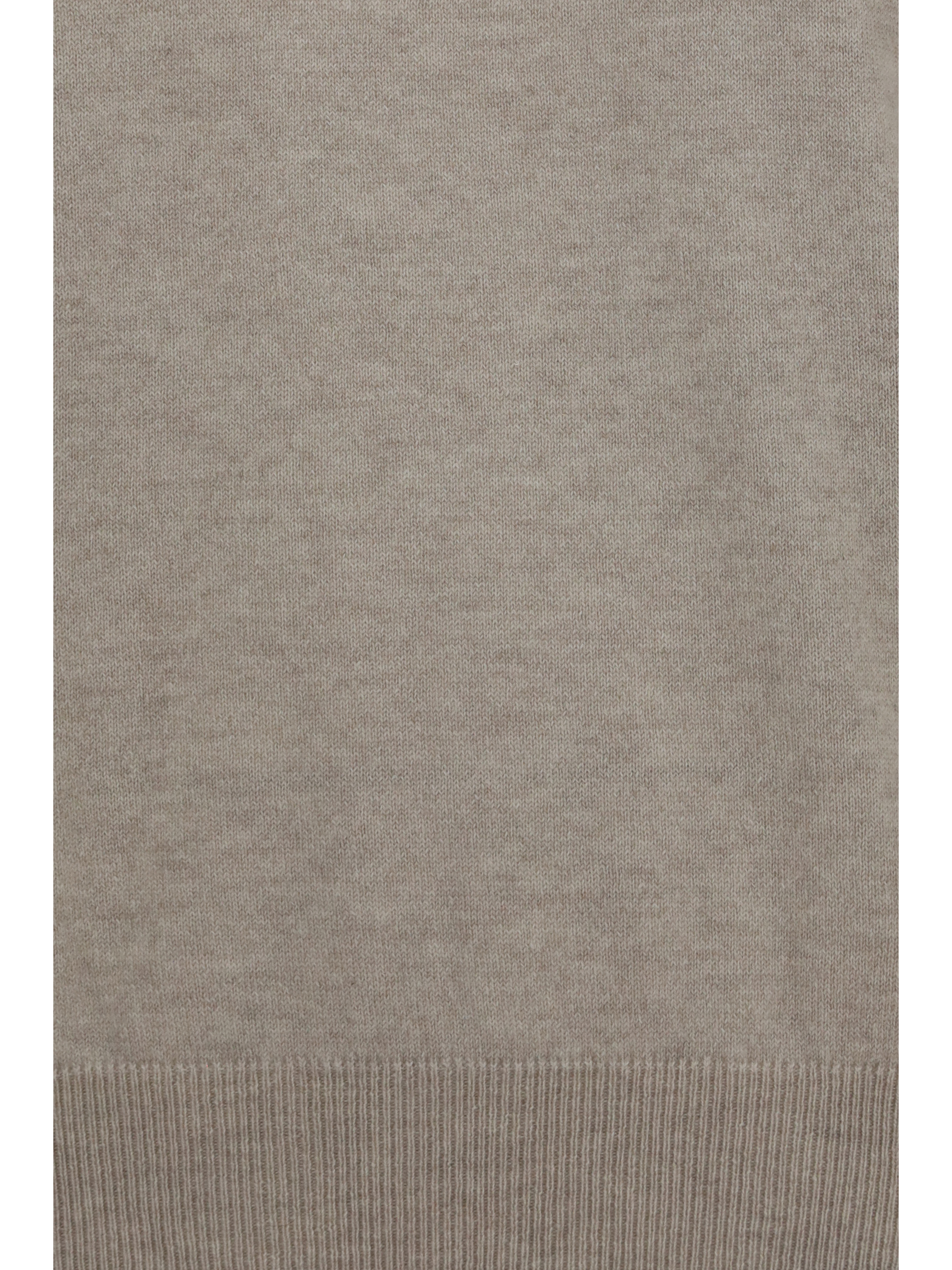 Cashmere Sweater with Monili chain
