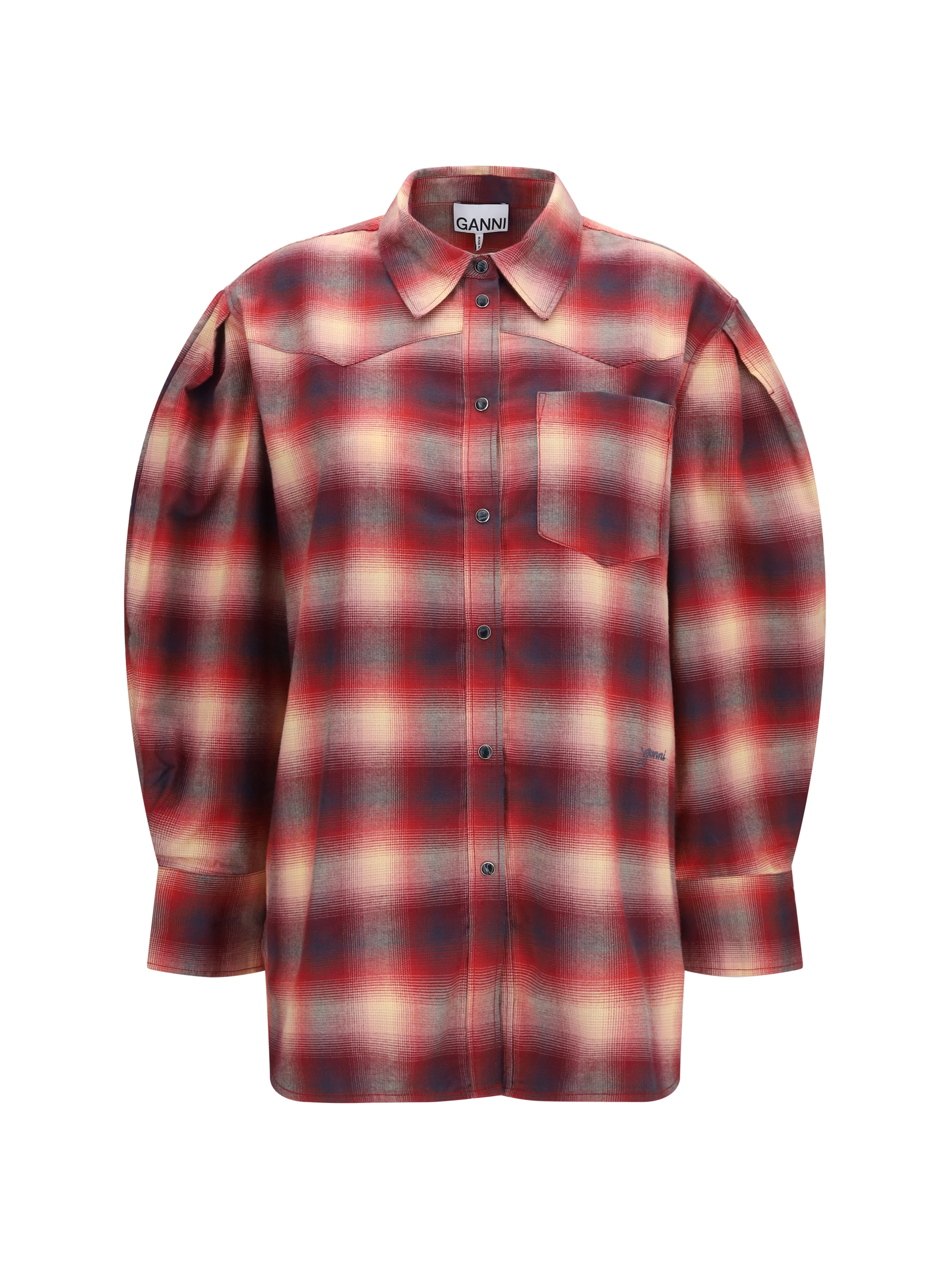 Cotton flannel check Shirt