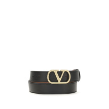 Reversible VLogo Signature Belt