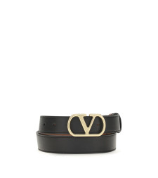 Reversible VLogo Signature Belt