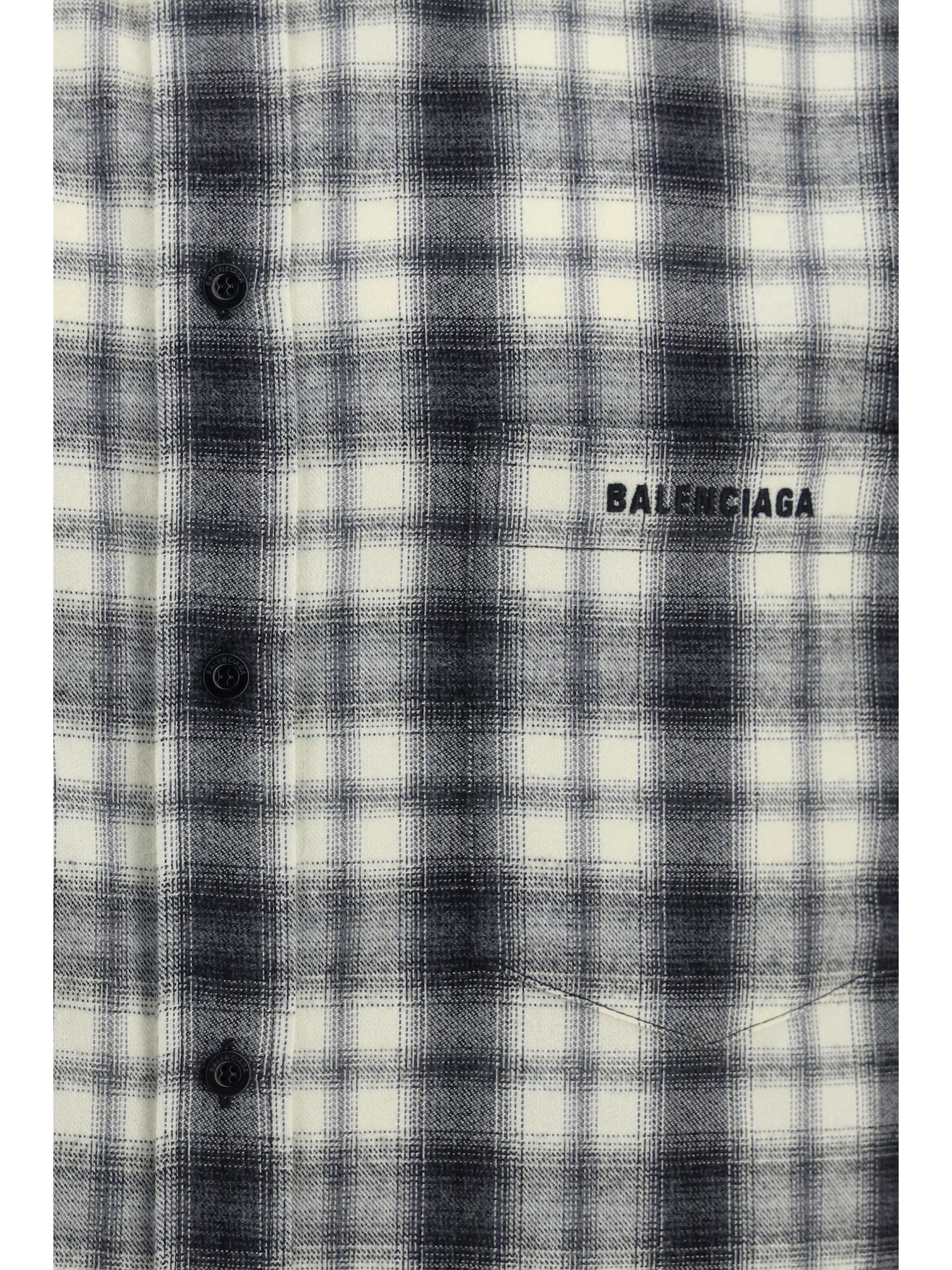 Checked cotton flannel Shirt