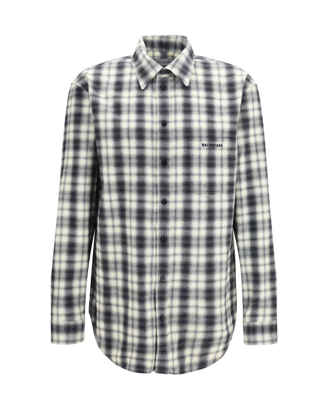 Checked cotton flannel Shirt