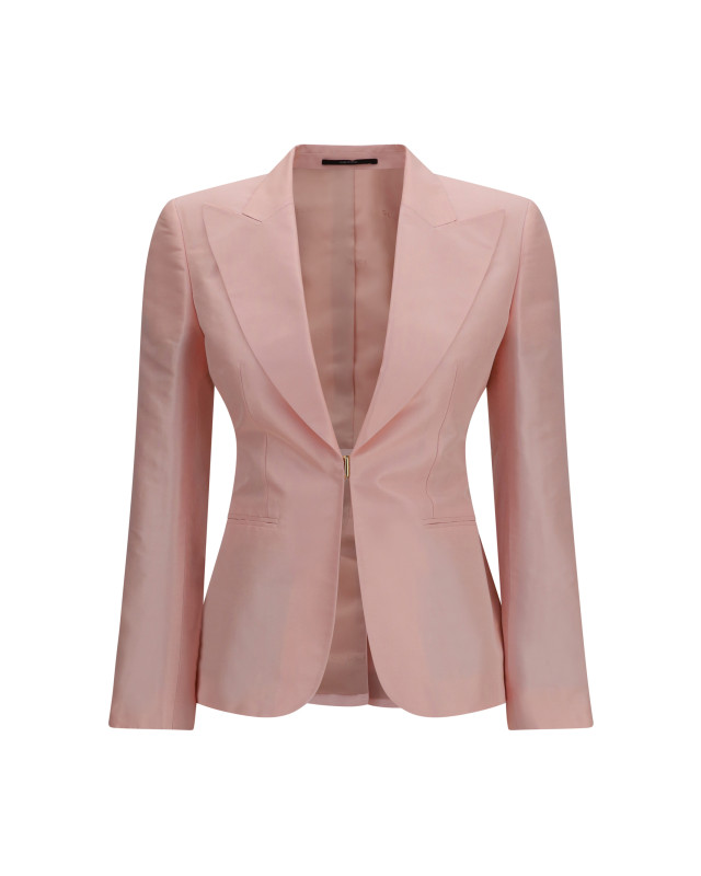 Silk faille Jacket