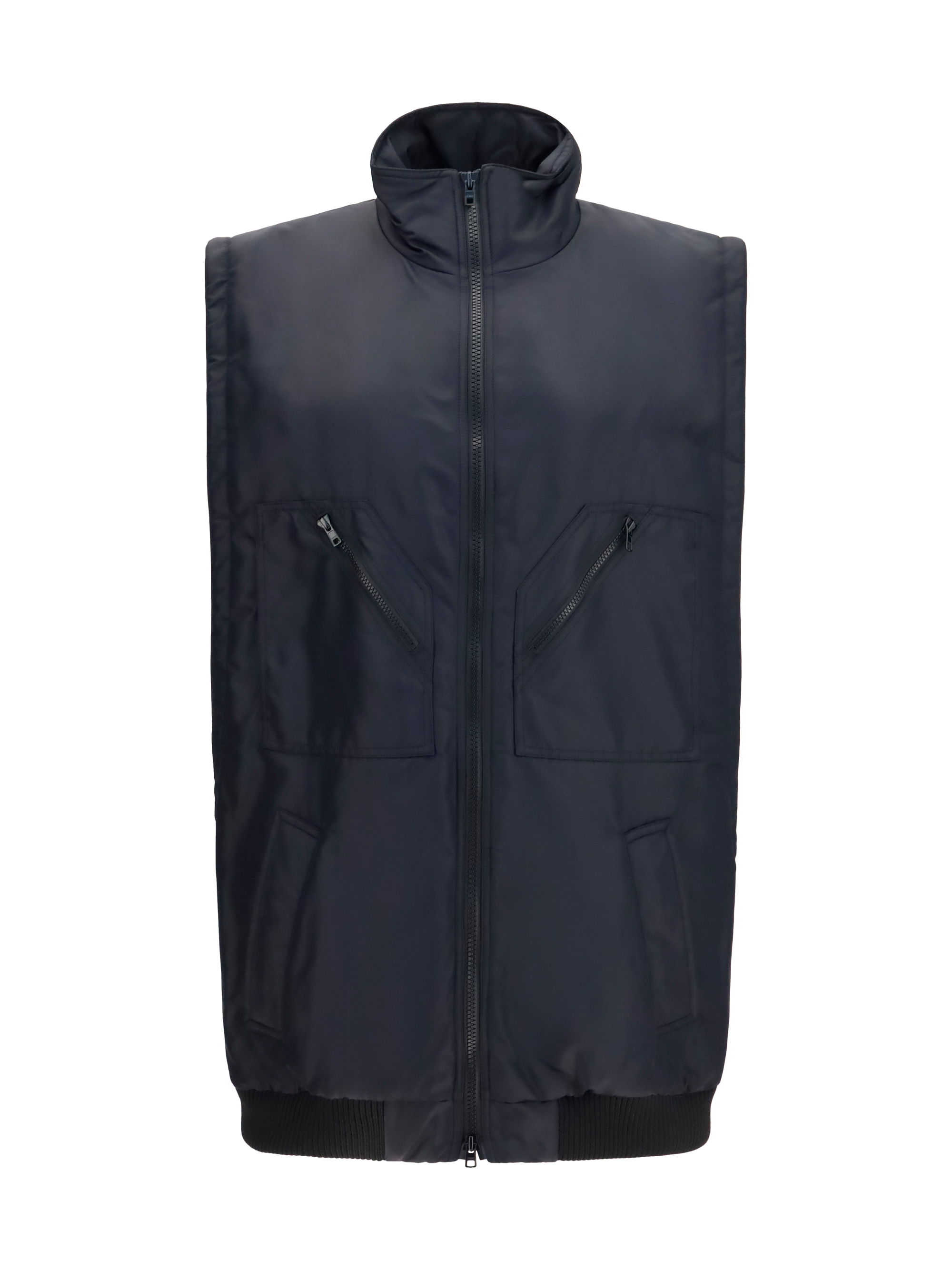 Zip-pocket Vest