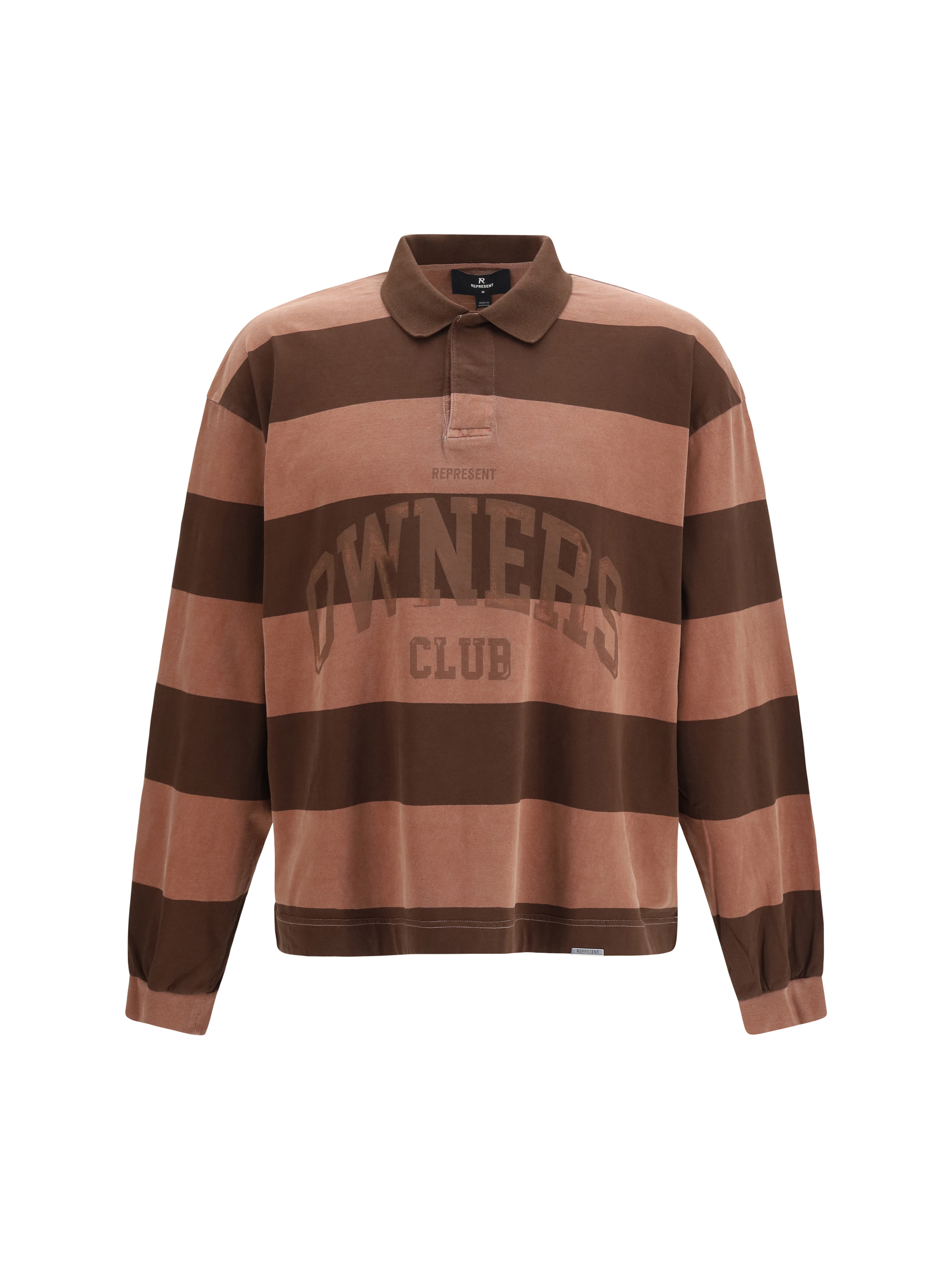 Striped Owners Club rugby Polo