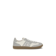 Swan Sneakers in suede and smooth leather