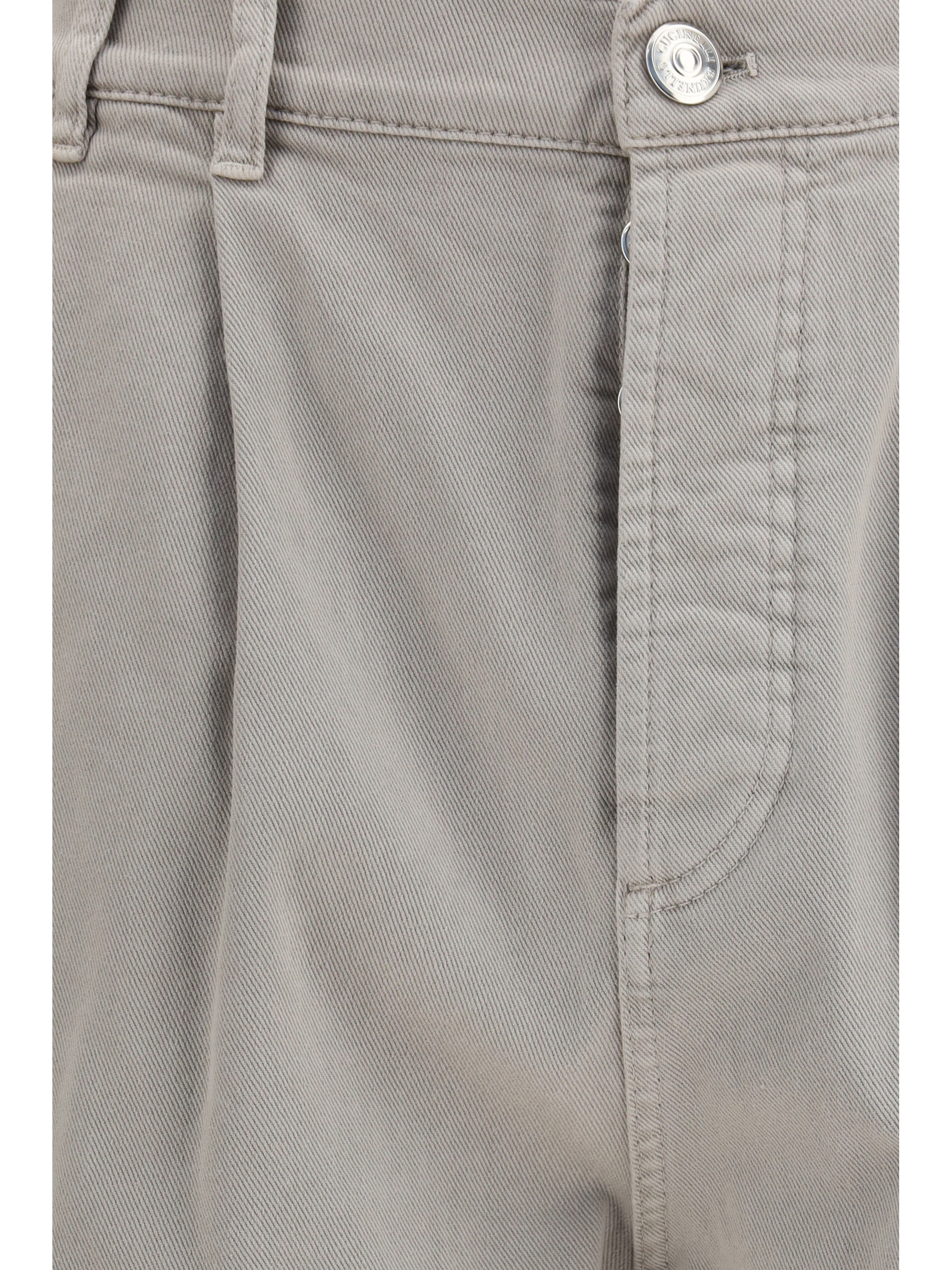 Stretch canvas Pants