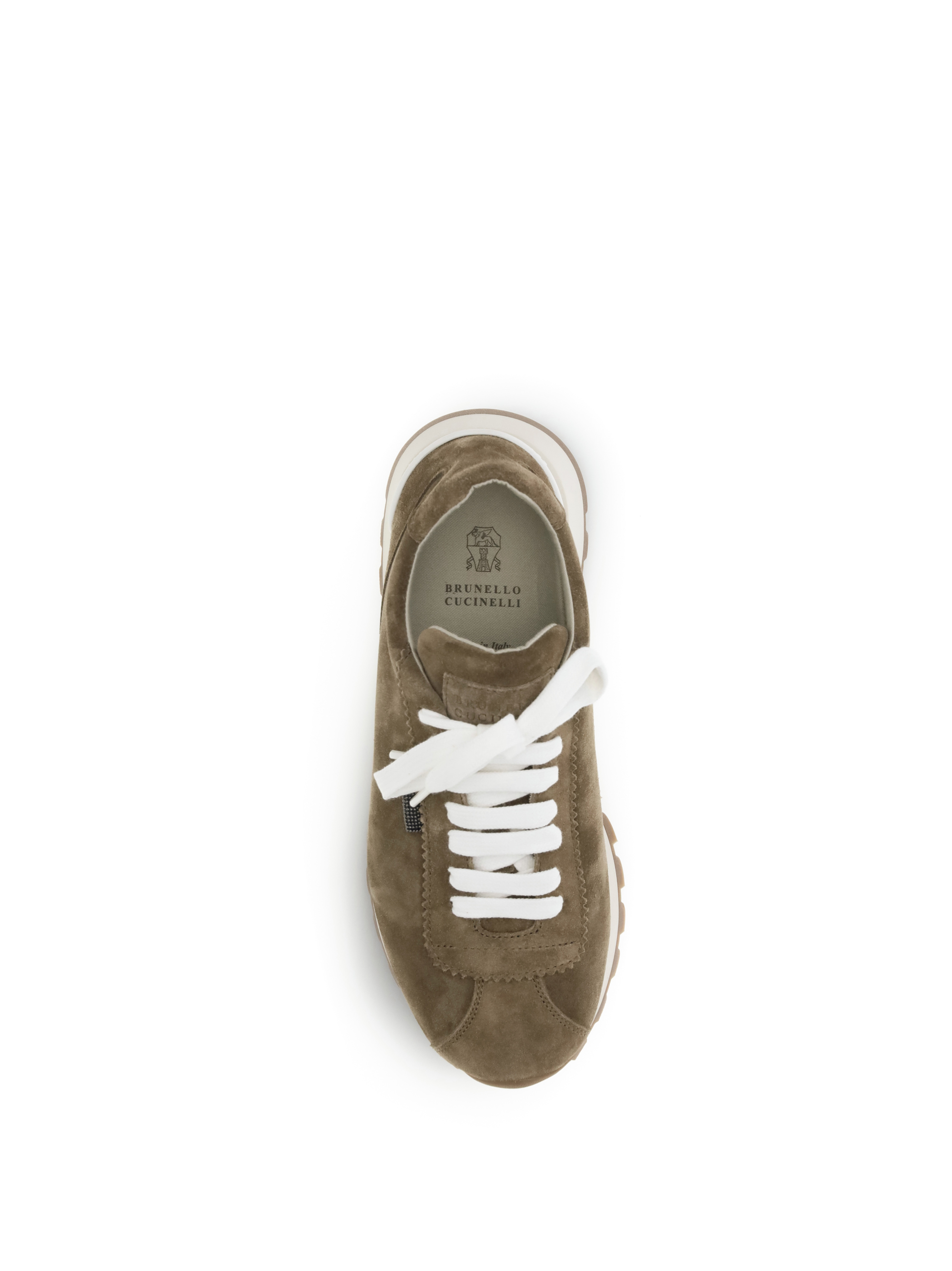Sneakers with iconic embellishments