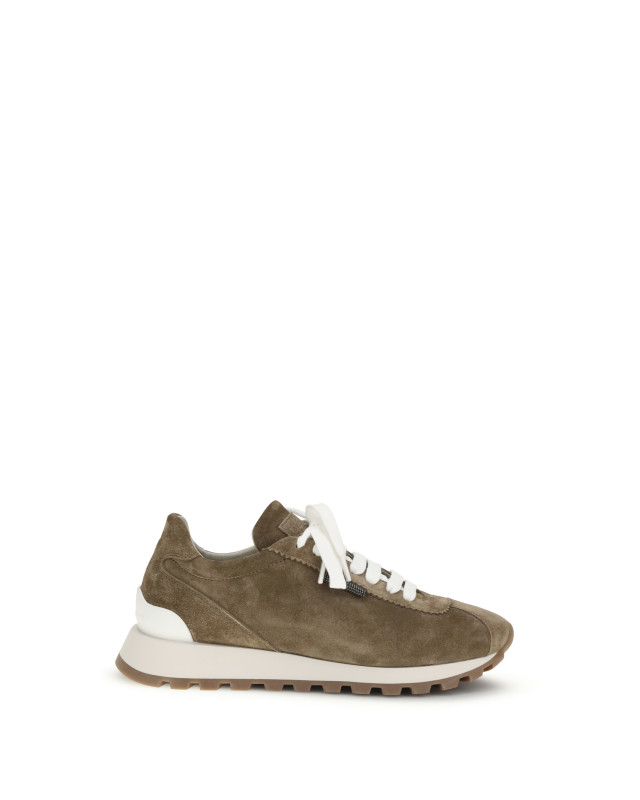 Sneakers with iconic embellishments