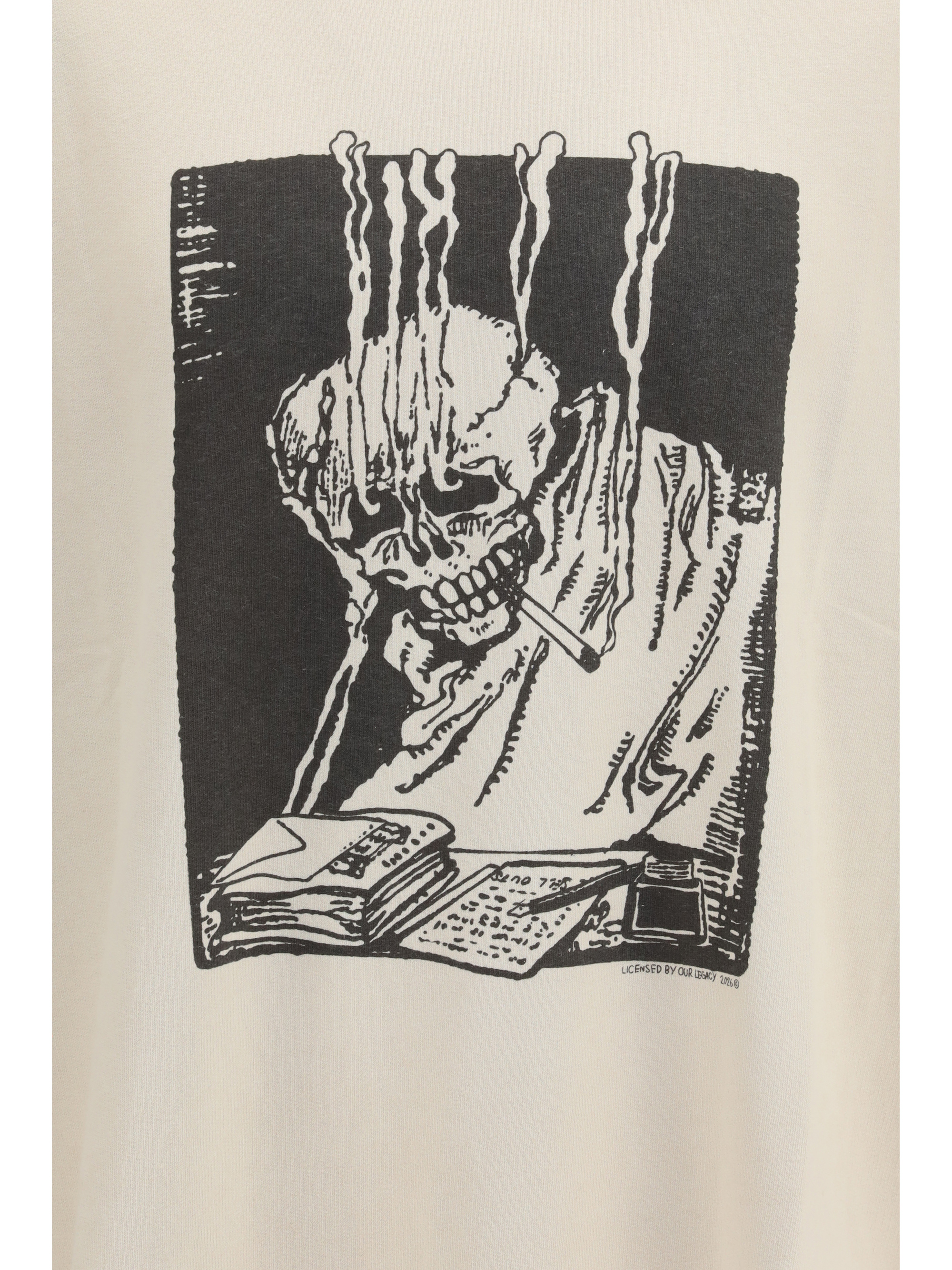 Angry fan mail oversized graphic Sweatshirt