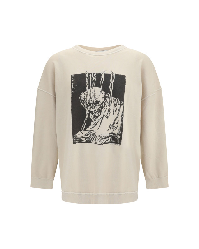 Angry fan mail oversized graphic Sweatshirt