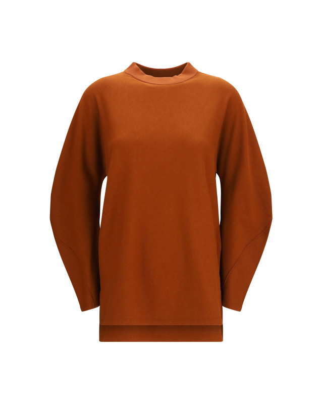 Balloon-sleeve Top
