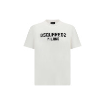 T-shirt with “Dsquared2 Milano” logo printed