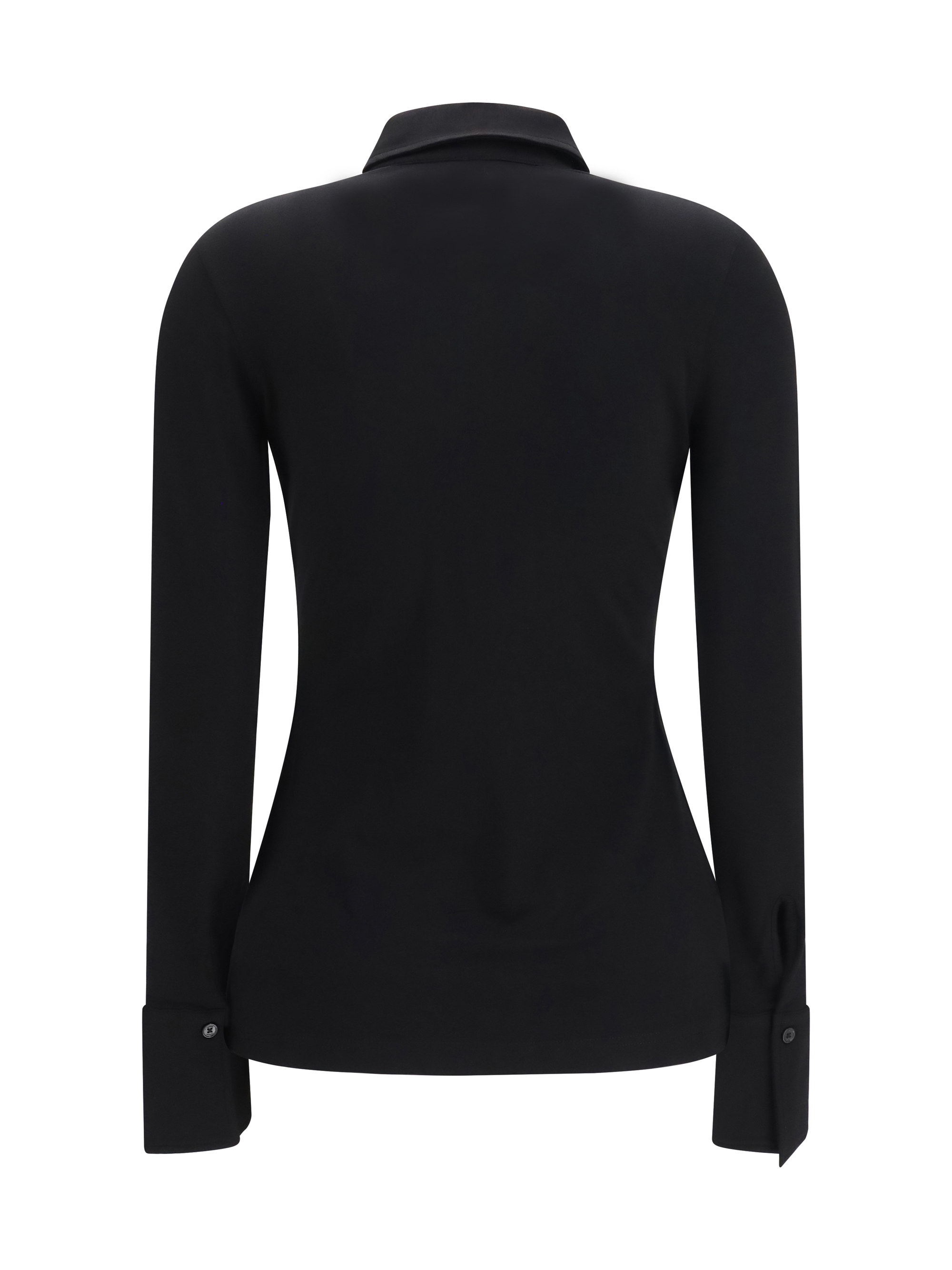 Viscose Shirt with high cuffs