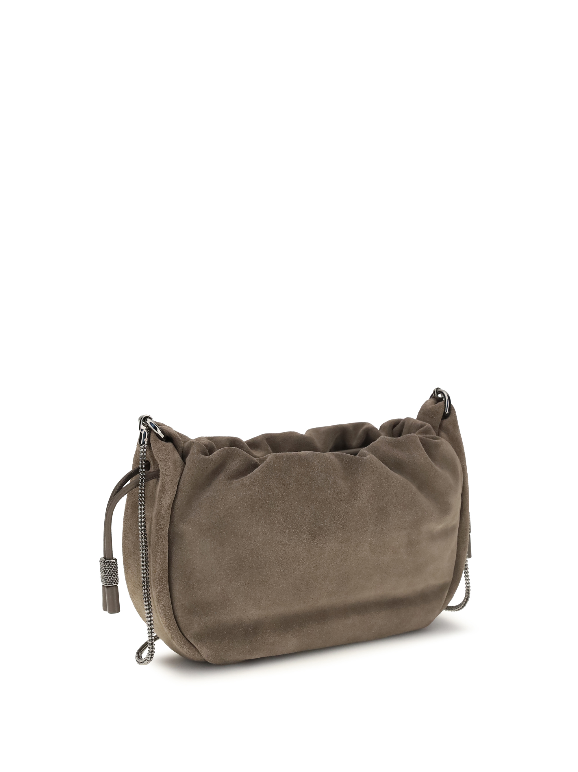 Suede Shoulder Bag