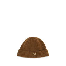 VLogo Beanie in cashmere