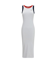 Midi Dress in ribbed cotton