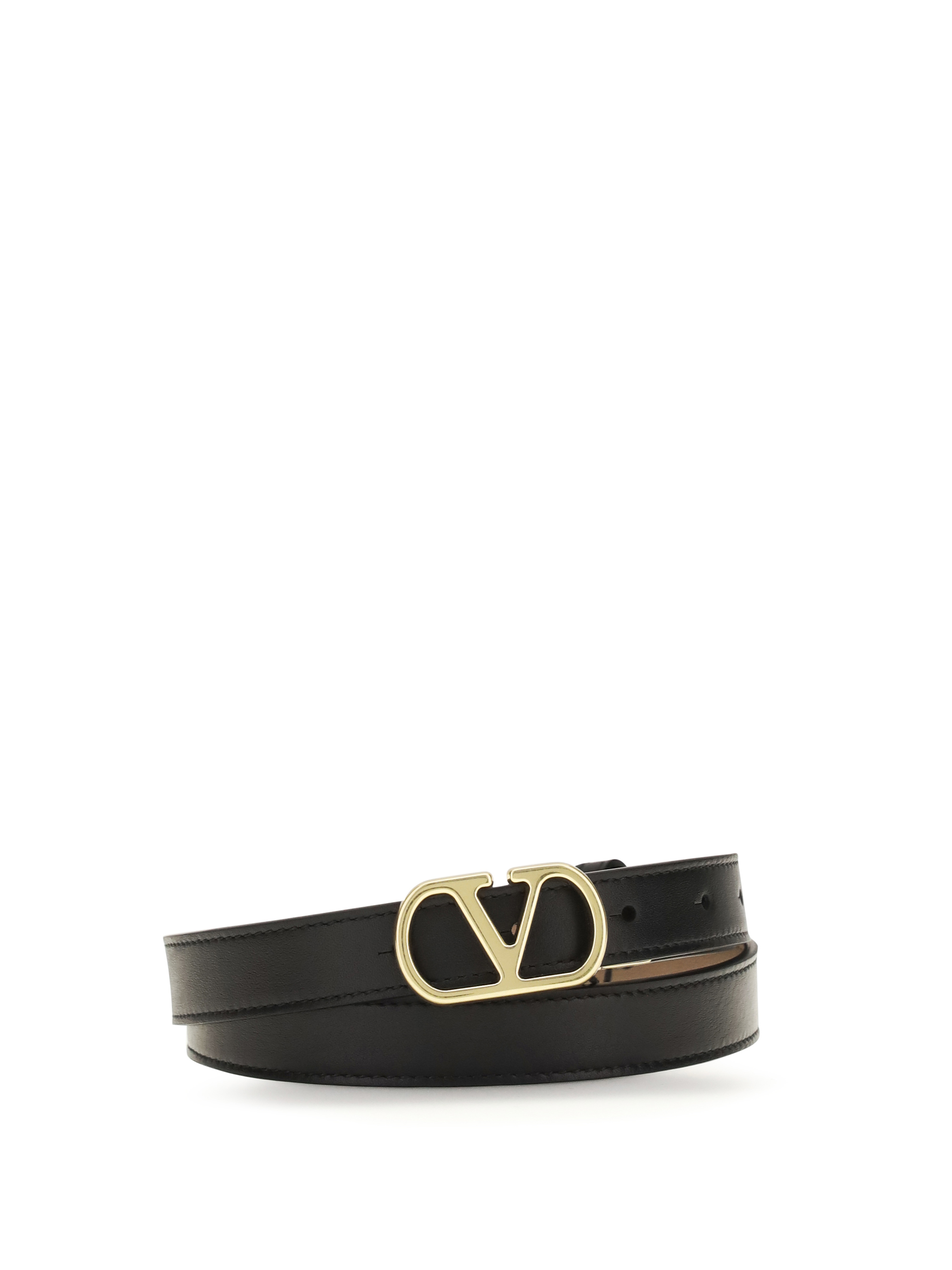 Reversible VLogo Signature Belt