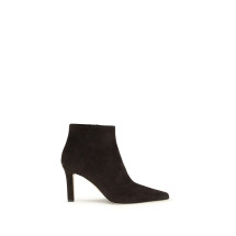 Squared Toe nappa leather ankle Boots