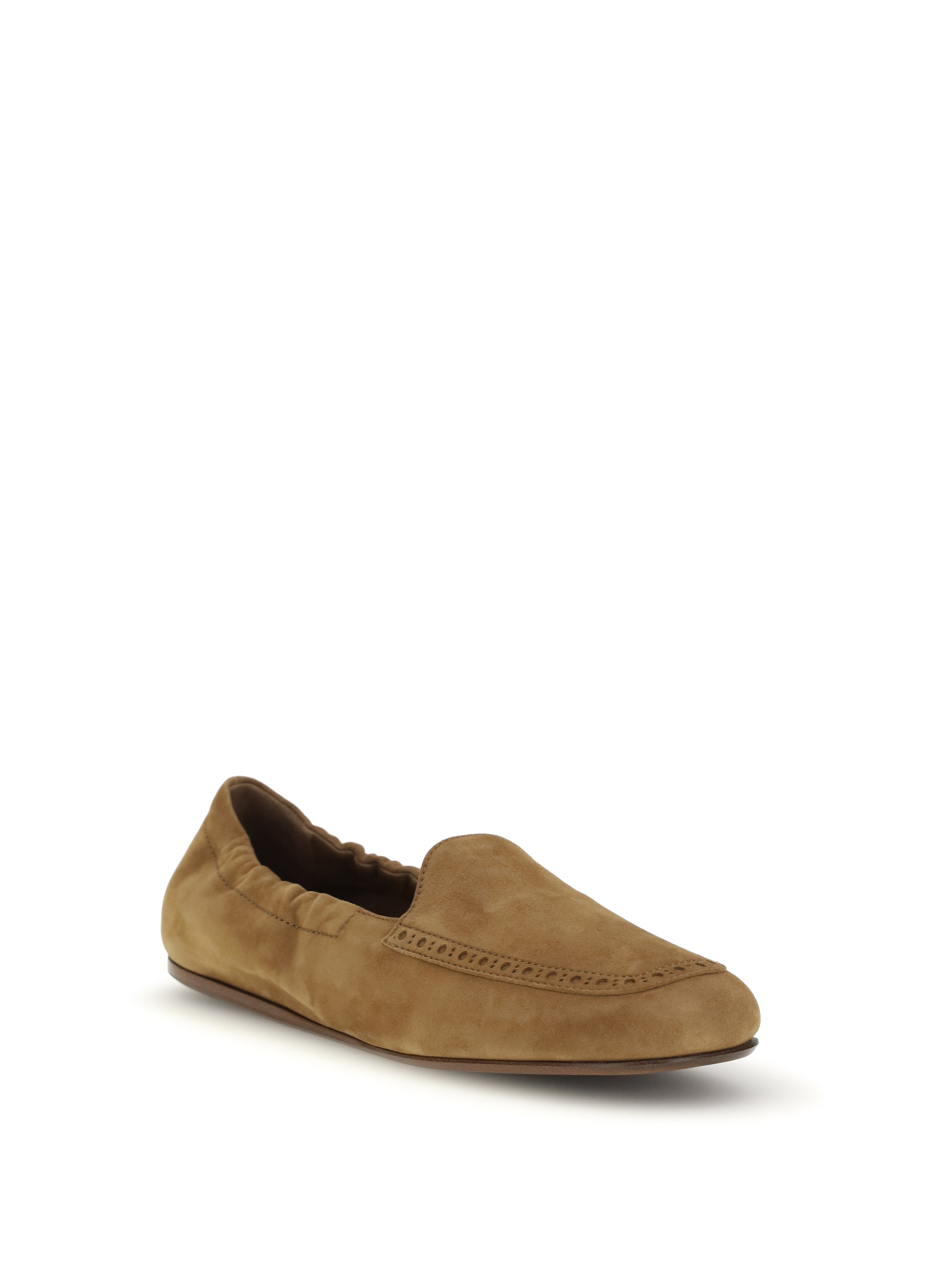Suede Loafers