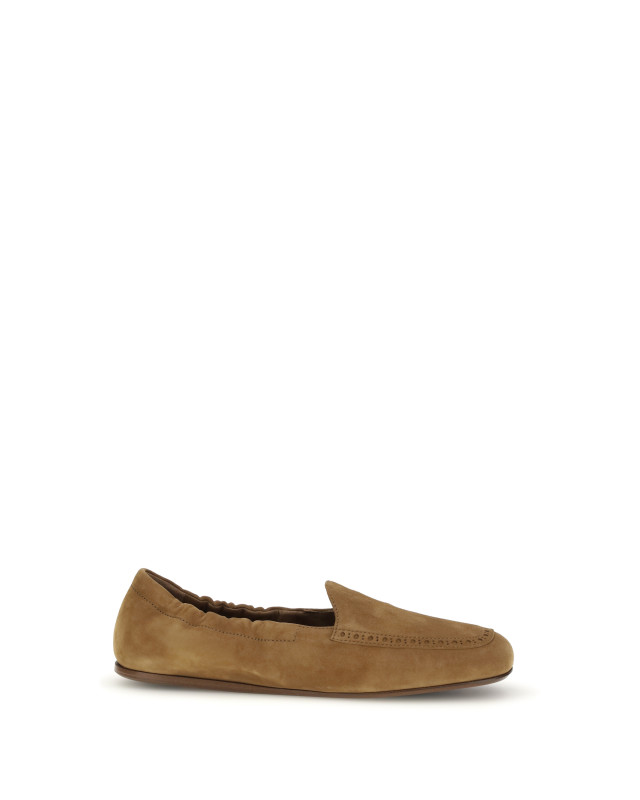Suede Loafers