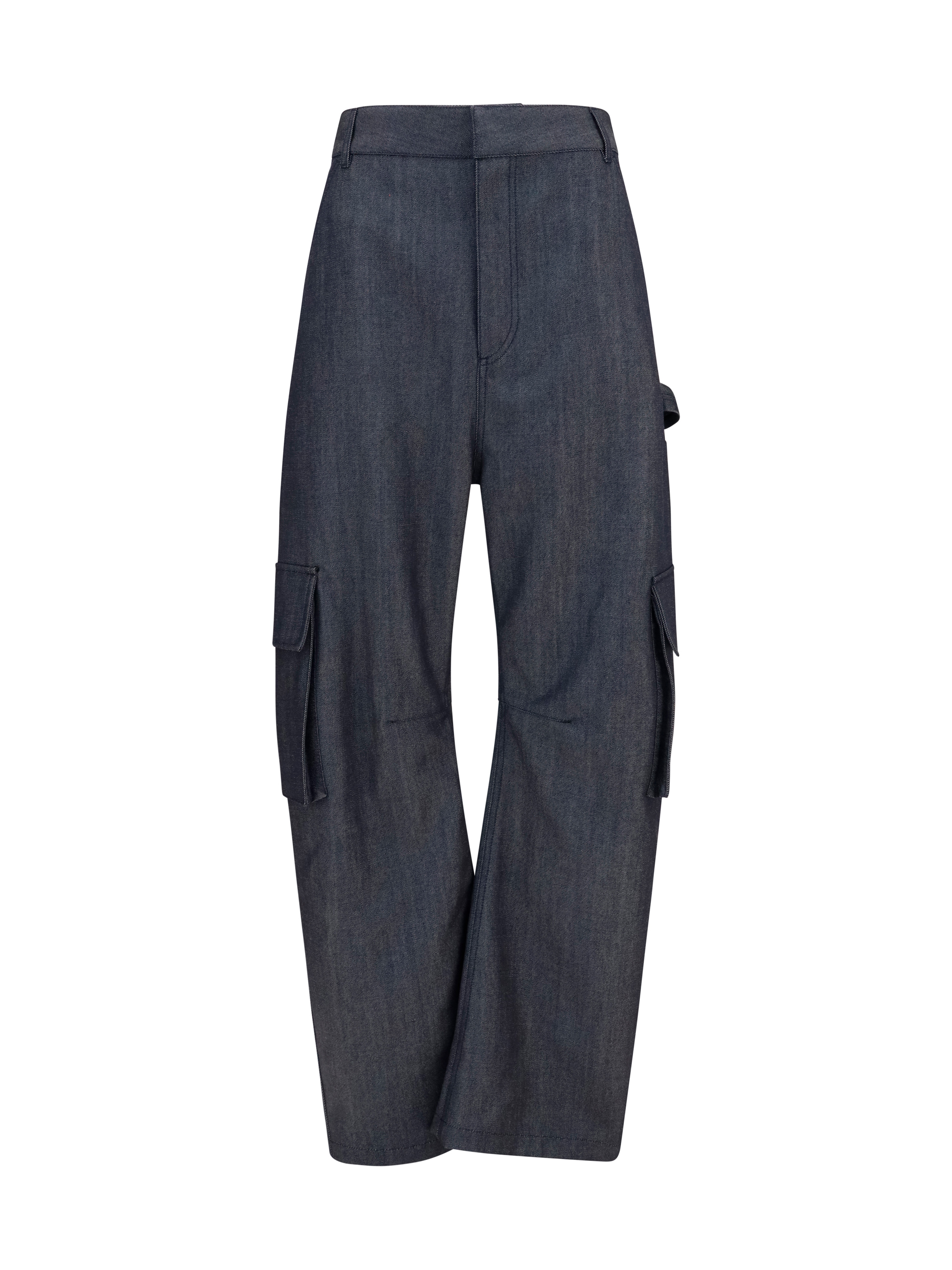 Denim print cargo Pants