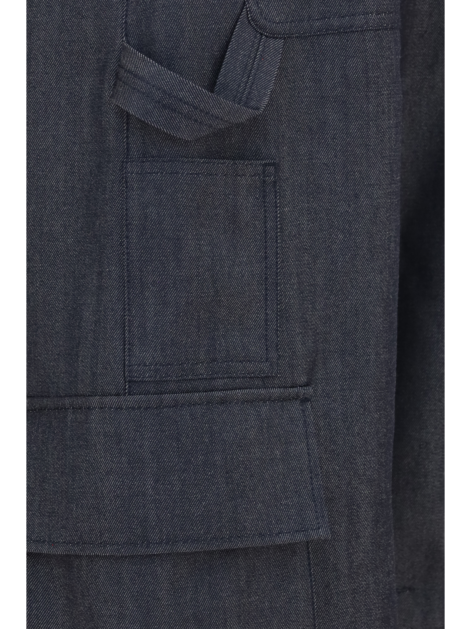 Denim print cargo Pants
