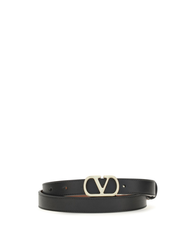 Reversible VLogo Signature Belt