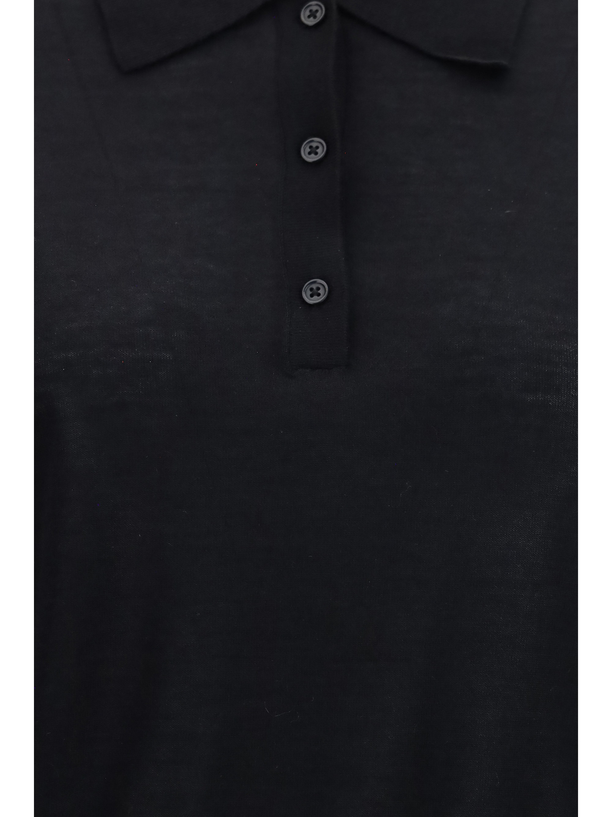 Miles long-sleeve fine-knit Polo