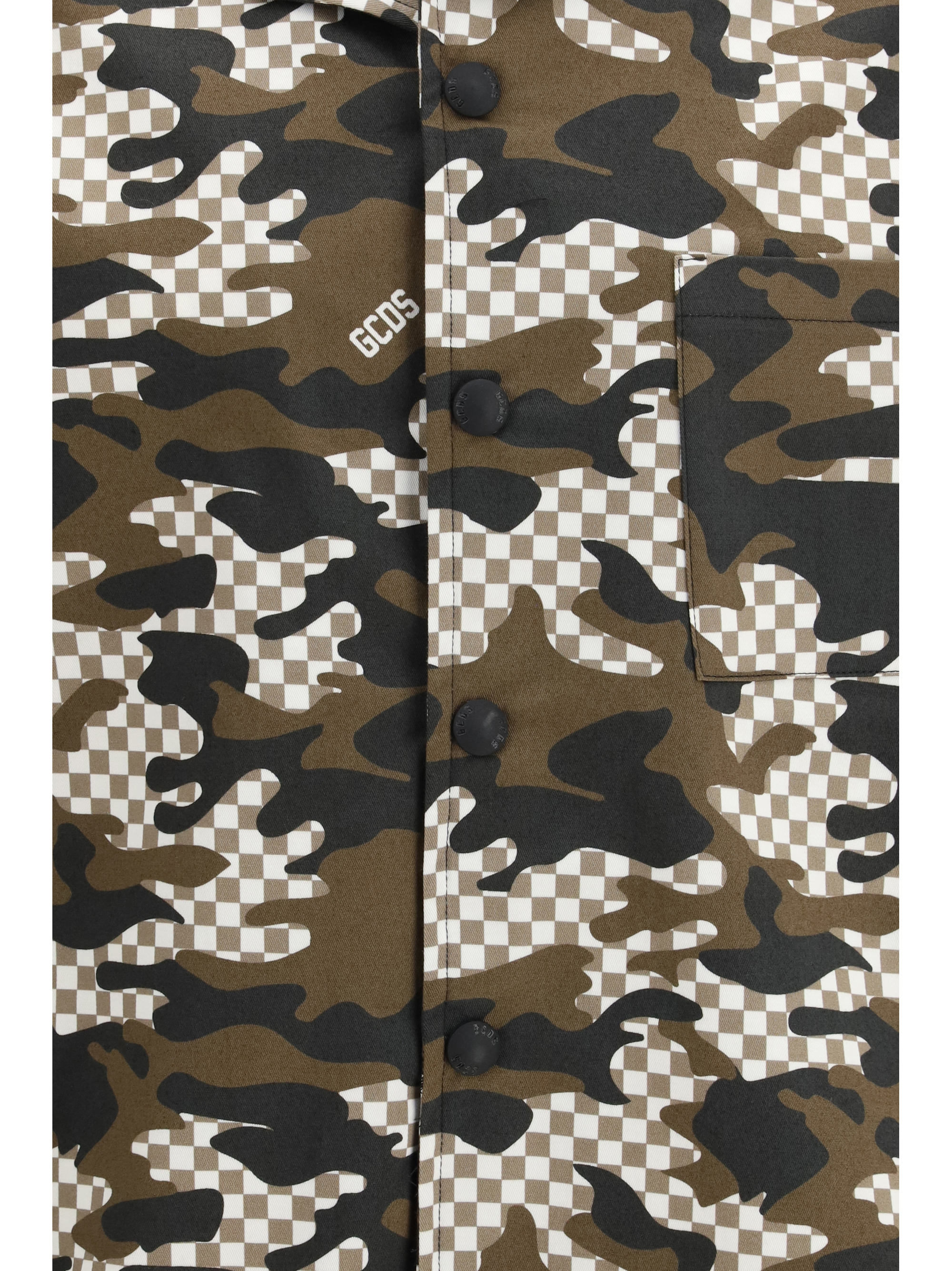 Checked Camo Shirt